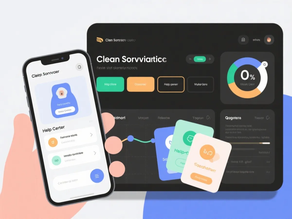 帮助中心界面示意图